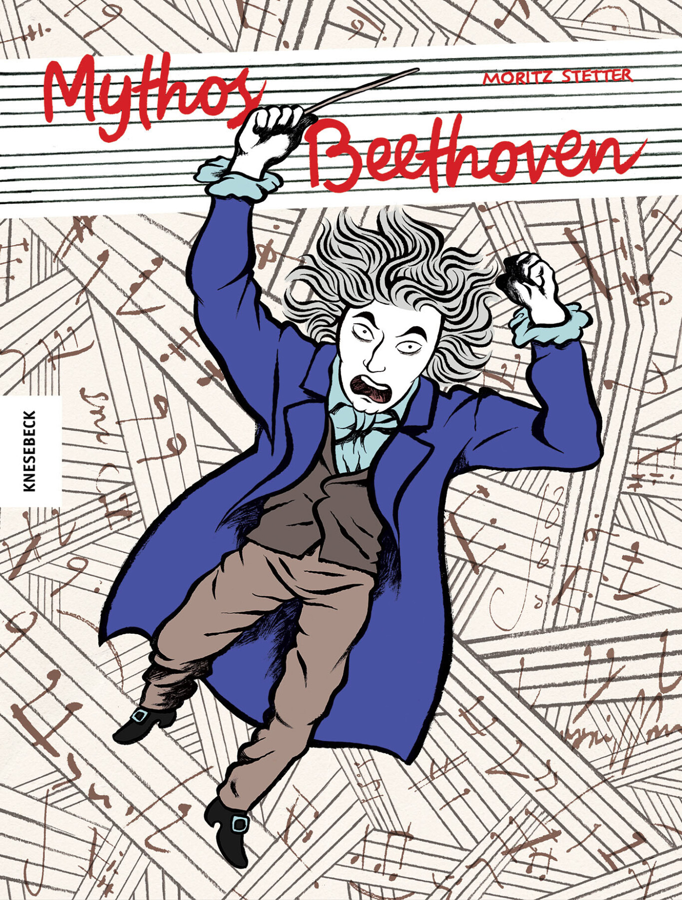 Cover der Graphic Novel „Mythos Beethoven“