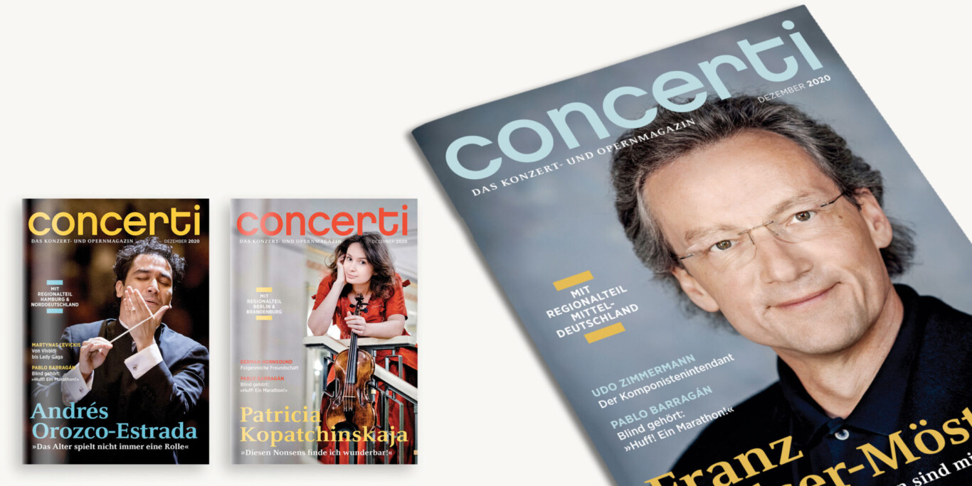 Druckfrisch: die concerti Dezember-Ausgabe!