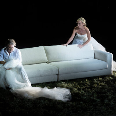 Roberto Alagna (Lohengrin) und Vida Miknevičiūtė (Elsa von Brabant)