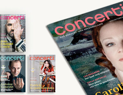 Druckfrisch: die concerti Doppelausgabe im neuen Jahr!