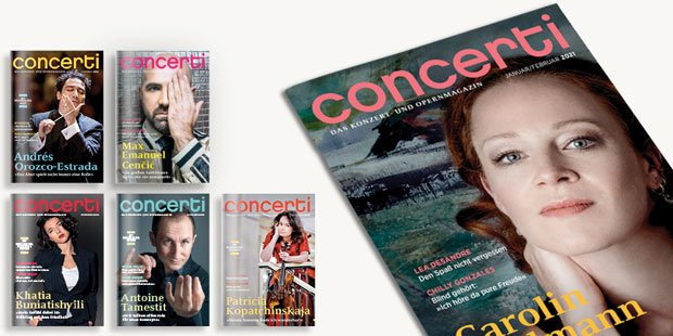 Druckfrisch: die concerti Doppelausgabe im neuen Jahr!