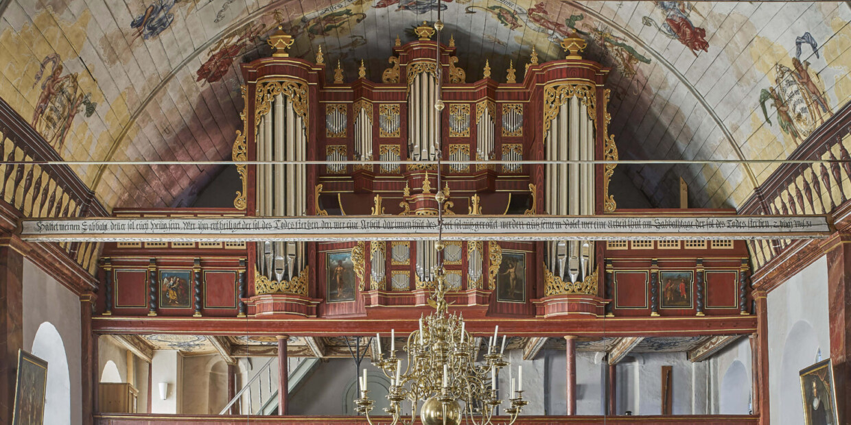 Die Schnitger-Orgel der St. Pankratius-Kirche in Neuenfelde