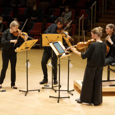 Das Chiaroscuro Quartet im Pierre Boulez Saal
