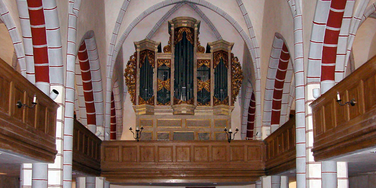 Die Röder-Orgel in der Stadtkirche St. Marien in Wesenberg