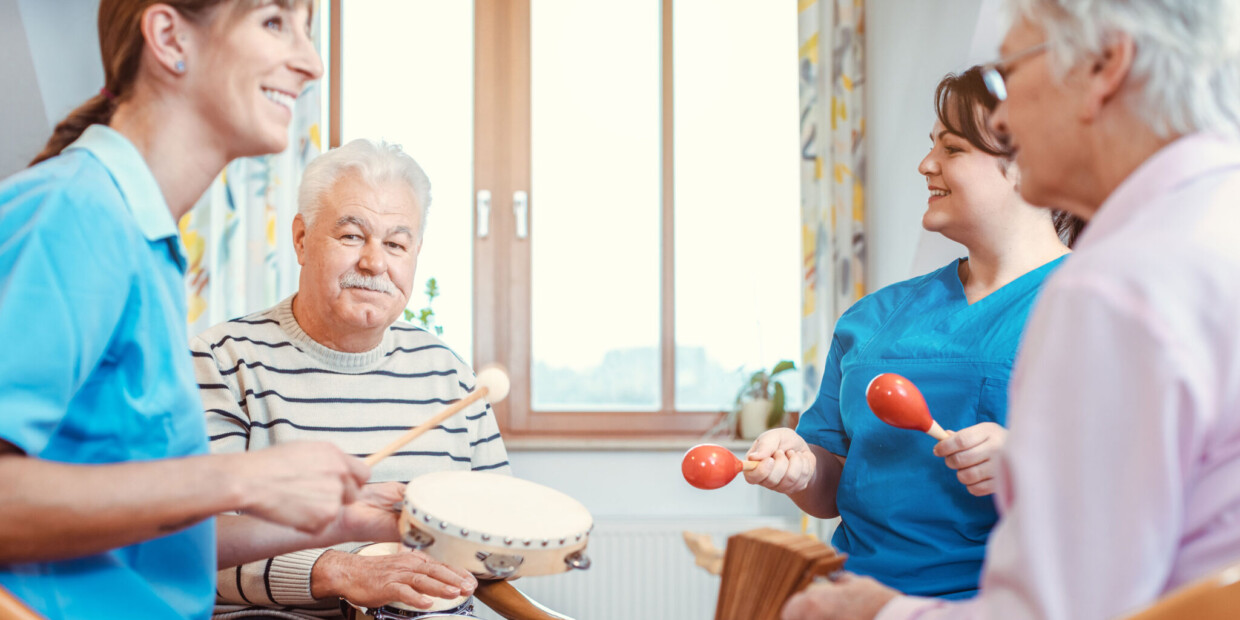 Musiktherapie im Alter