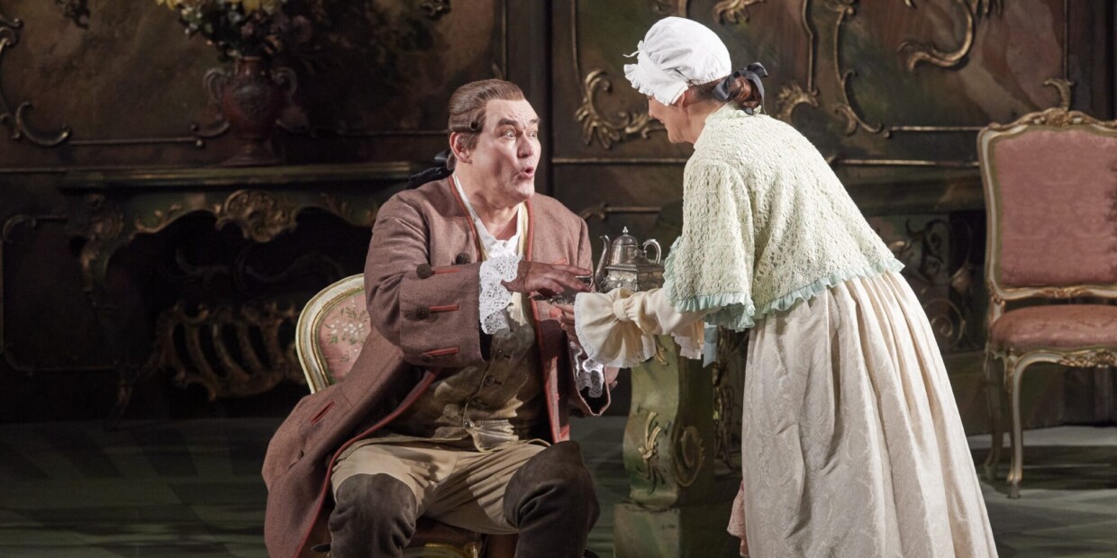 Szenenbild aus „Der Rosenkavalier“