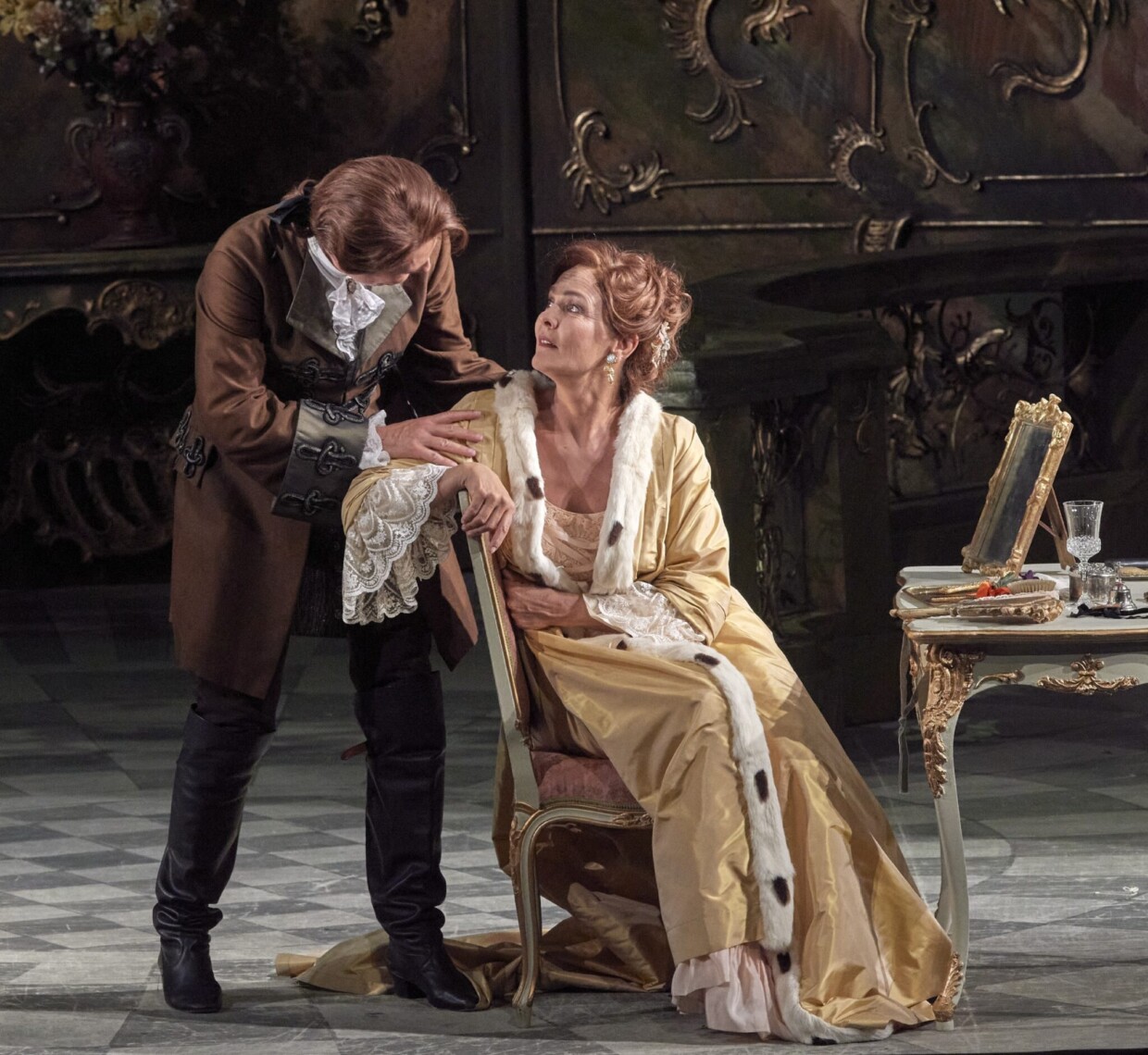 Szenenbild aus „Der Rosenkavalier“