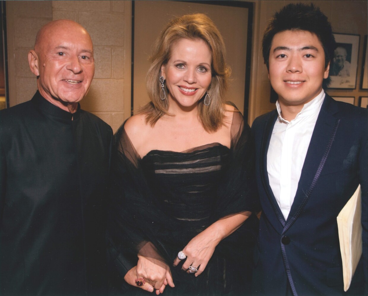 Christoph Eschenbach mit seinen Protegés Renée Fleming und Lang Lang