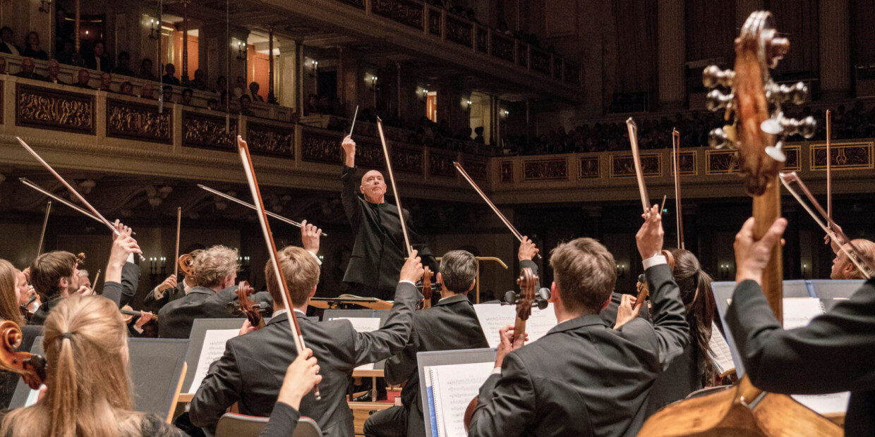 Christoph Eschenbach in seinem Element