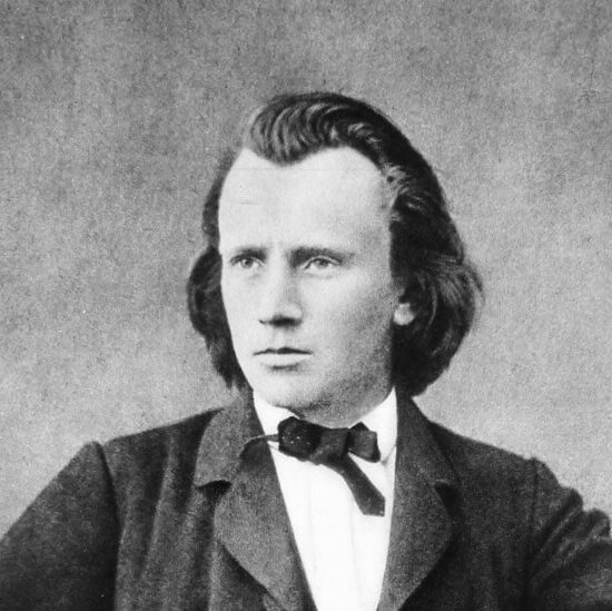 Johannes Brahms, um 1865