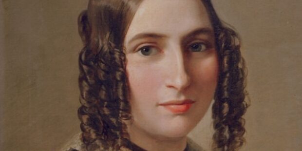 Fanny Hensel. Gemälde von Moritz Daniel Oppenheimer, 1842