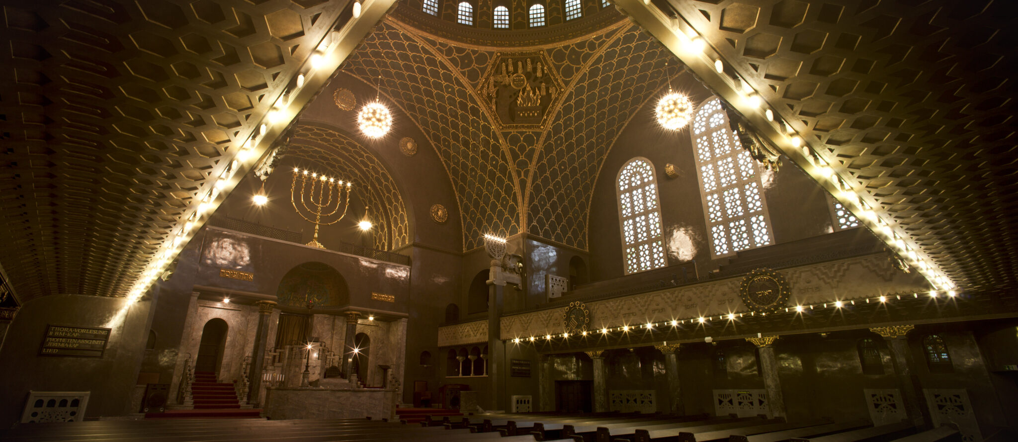 Herausragendes Beispiel des „neu-jüdischen“ Synagogentyps: Synagoge Augsburg