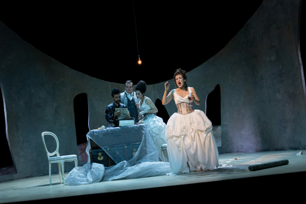 Szenenbild aus „La clemenza di Scipione“