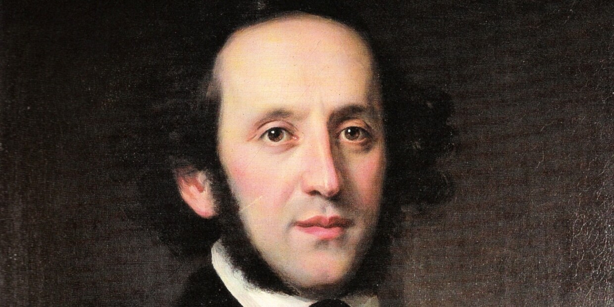 Ölporträt Felix Mendelssohns, gemalt 1846 von Eduard Magnus