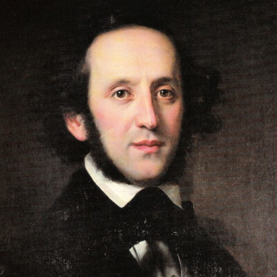 Ölporträt Felix Mendelssohn Bartholdys, gemalt 1846 von Eduard Magnus