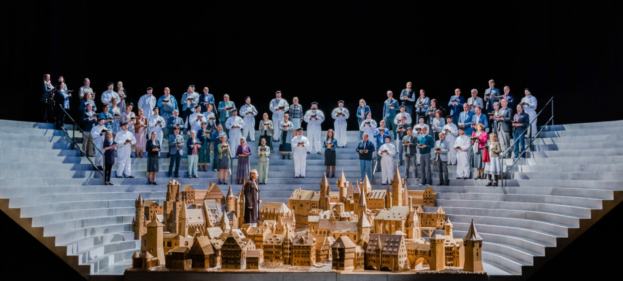 Szenenbild aus „Die Meistersinger von Nürnberg“