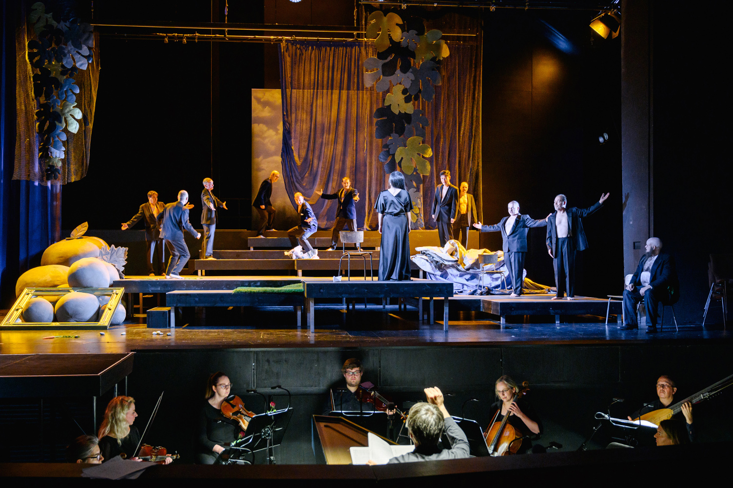 Szenenbild aus Monteverdis „Die Heimkehr des Odysseus“ am Deutschen Nationaltheater Weimar