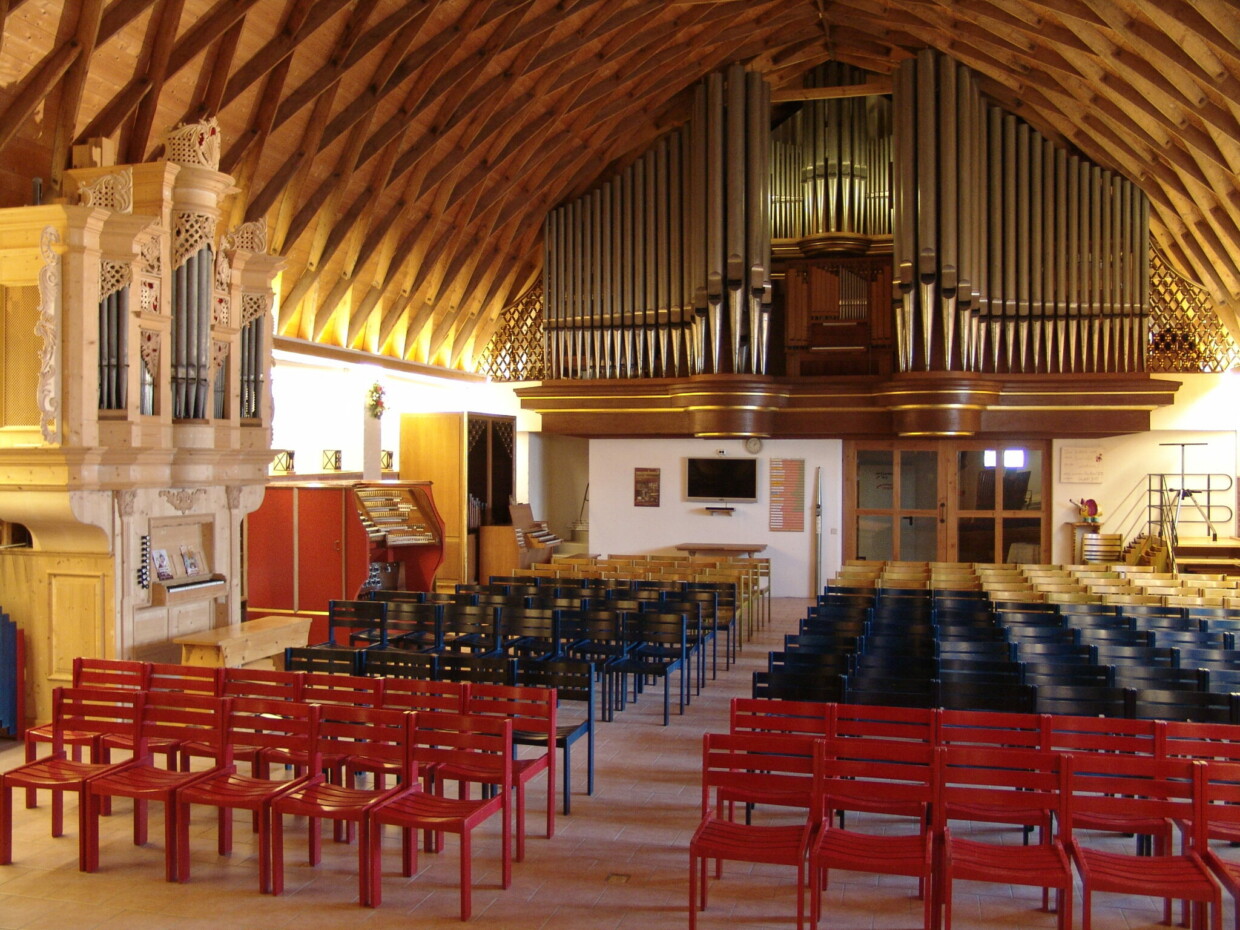 Die Zollingerhalle auf dem Schlossgelände bietet eine hervorragende Akustik für Konzerte