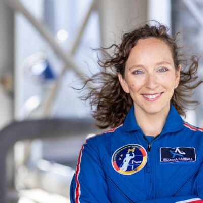 Suzanna Randall fliegt vielleicht bald als erste deutsche Frau ins Weltall