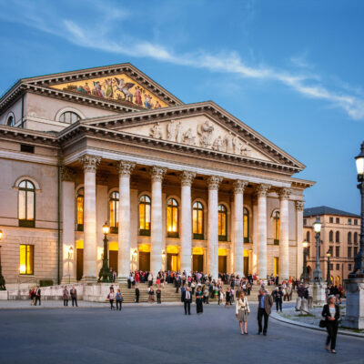Das Nationaltheater, Spielstätte der Bayerischen Staatsoper