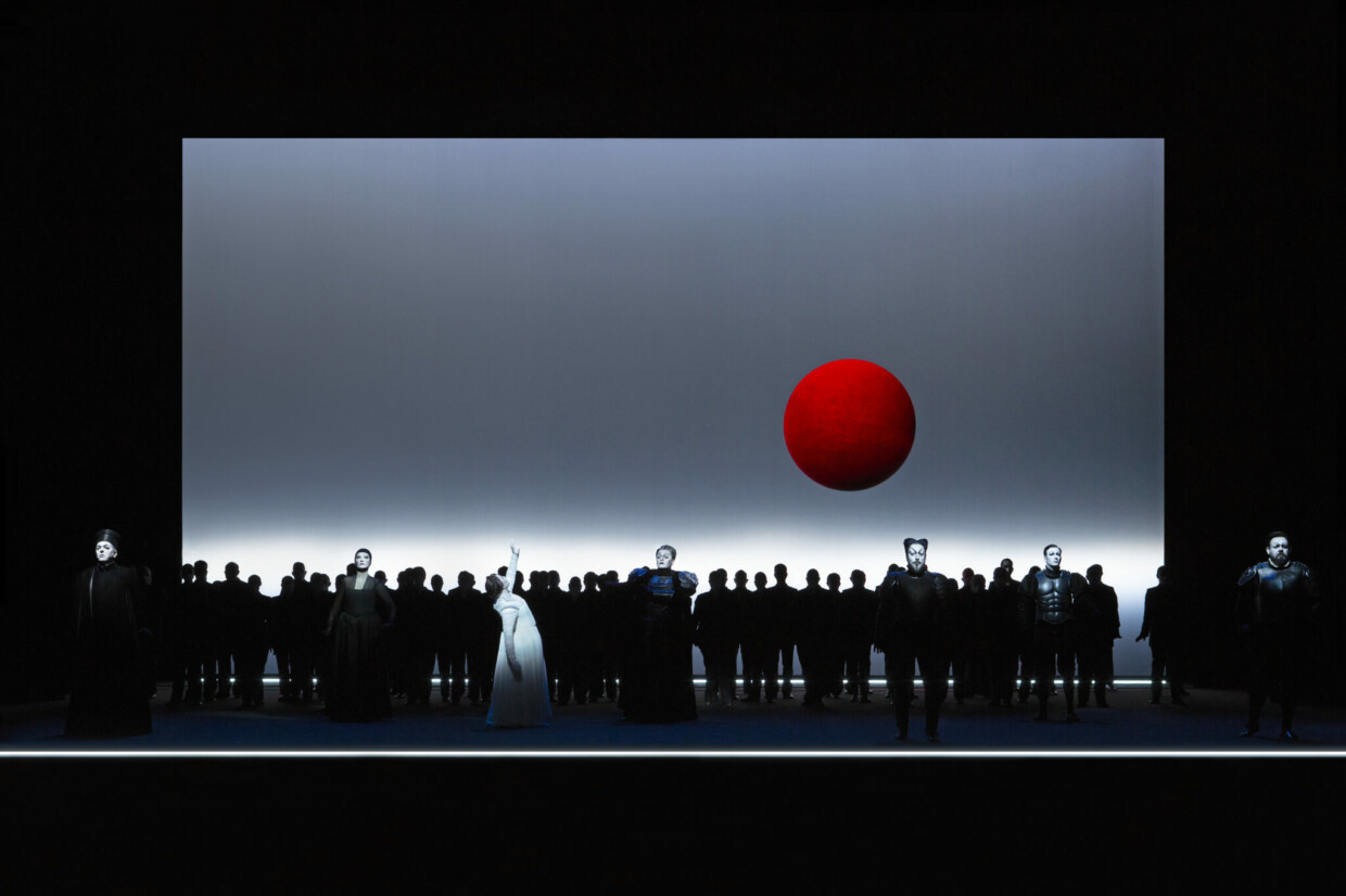 Szenenbild aus Verdis „Otello“ an der Greek National Opera