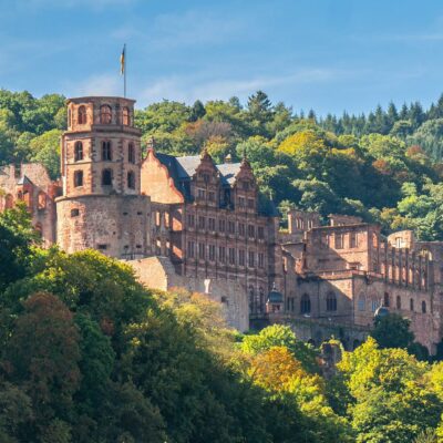 Spielort mit berauschendem Panorama: Schloss Heidelberg