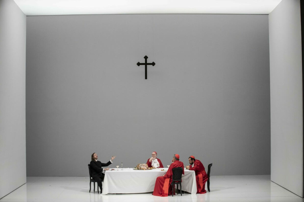Scarpia, Michael Kraft & Marco Gemini in „Tosca“ an der Opéra National de Lorraine