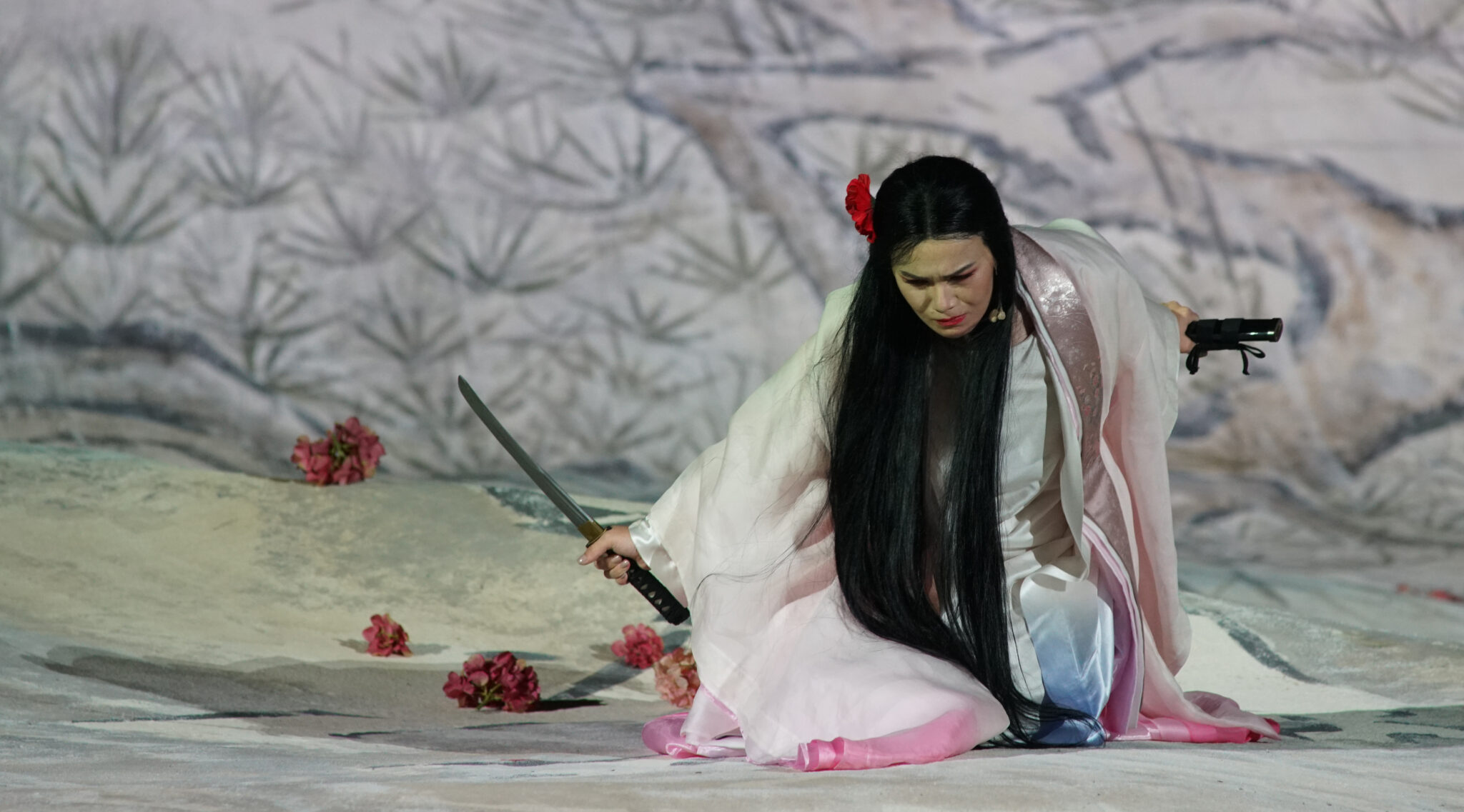 Szenenbild aus „Madame Butterfly“ bei den Bregenzer Festspielen