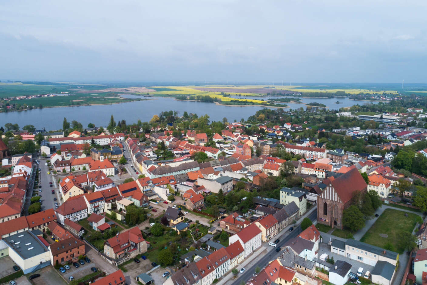 Luftbild von Angermünde
