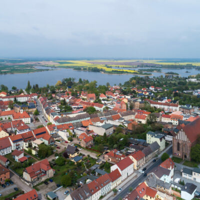 Luftbild von Angermünde