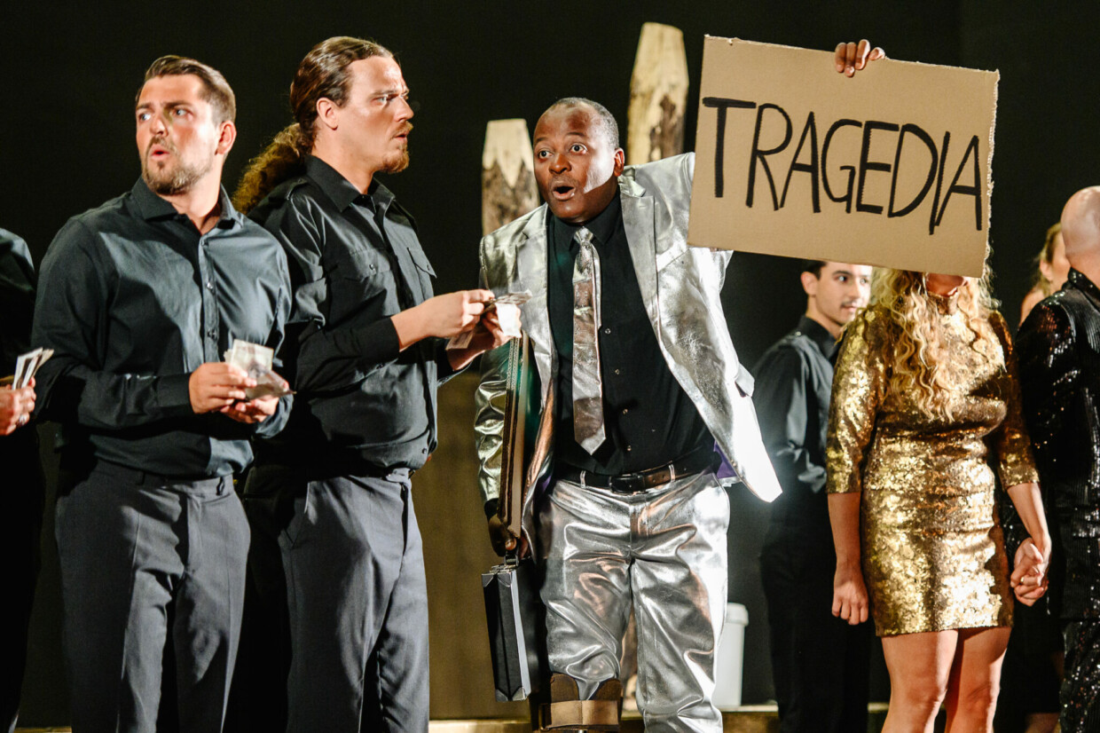 Szenenbild aus „I due Foscari“ bei den Opernfestspielen Heidenheim 2022