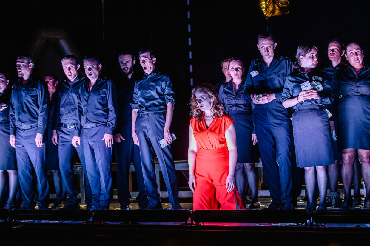Szenenbild aus „I due Foscari“ bei den Opernfestspielen Heidenheim 2022