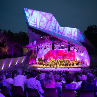 Galakonzert vor dem Wolkenturm zur Eröffnung des diesjährigen Grafenegg Festivals