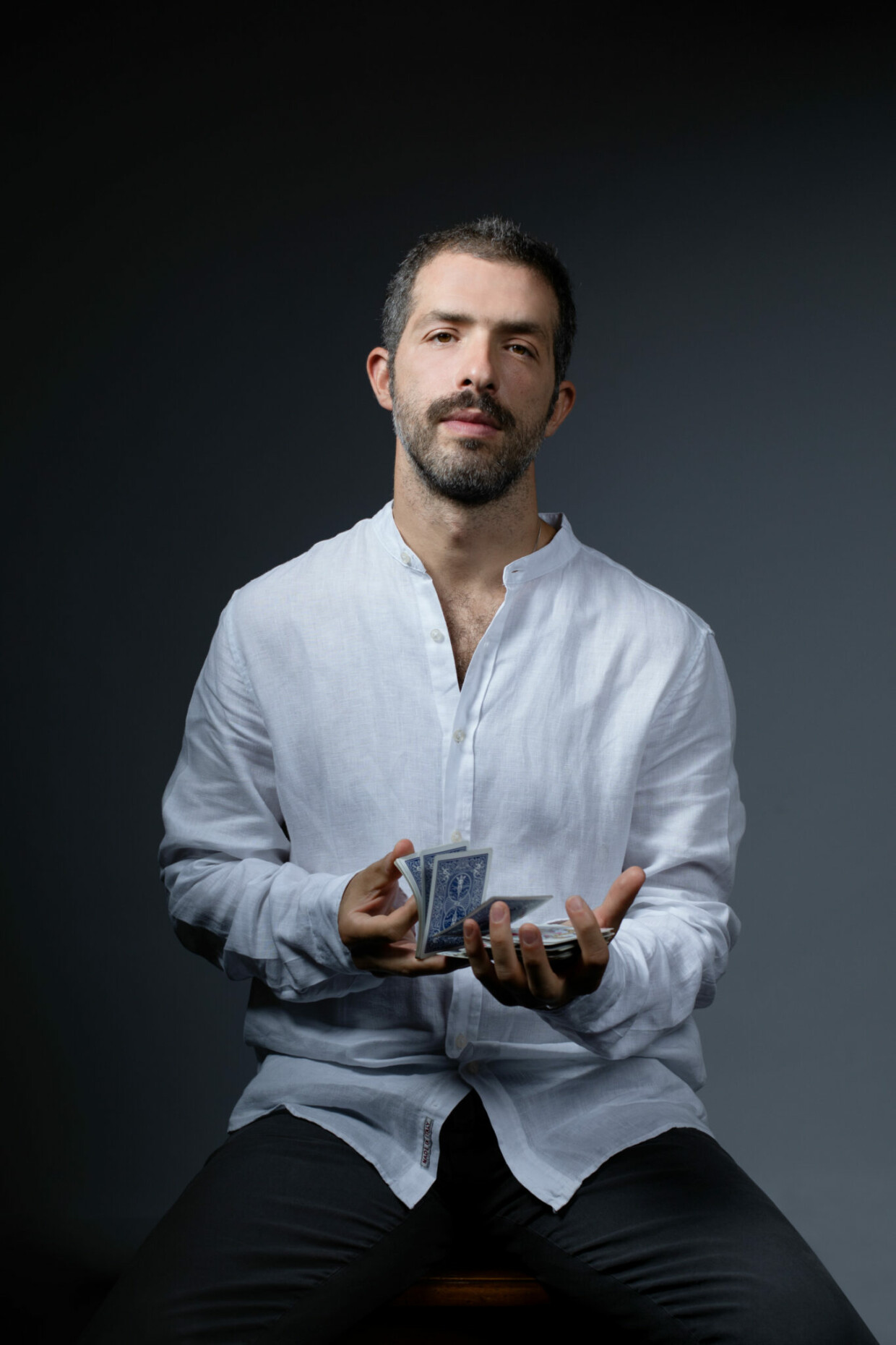 Hat sich früher sein Geld mit Kartentricks verdient: Omer Meir Wellber