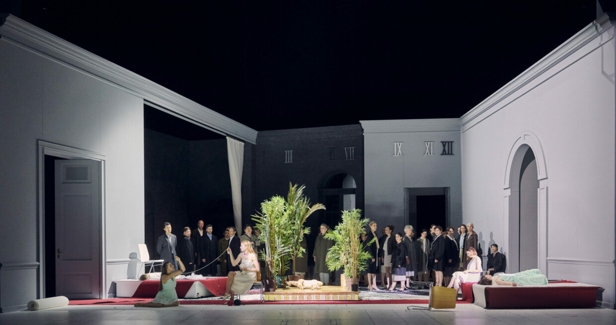 Szenenbild aus Verdis „MACBETH“ am Theater Freiburg