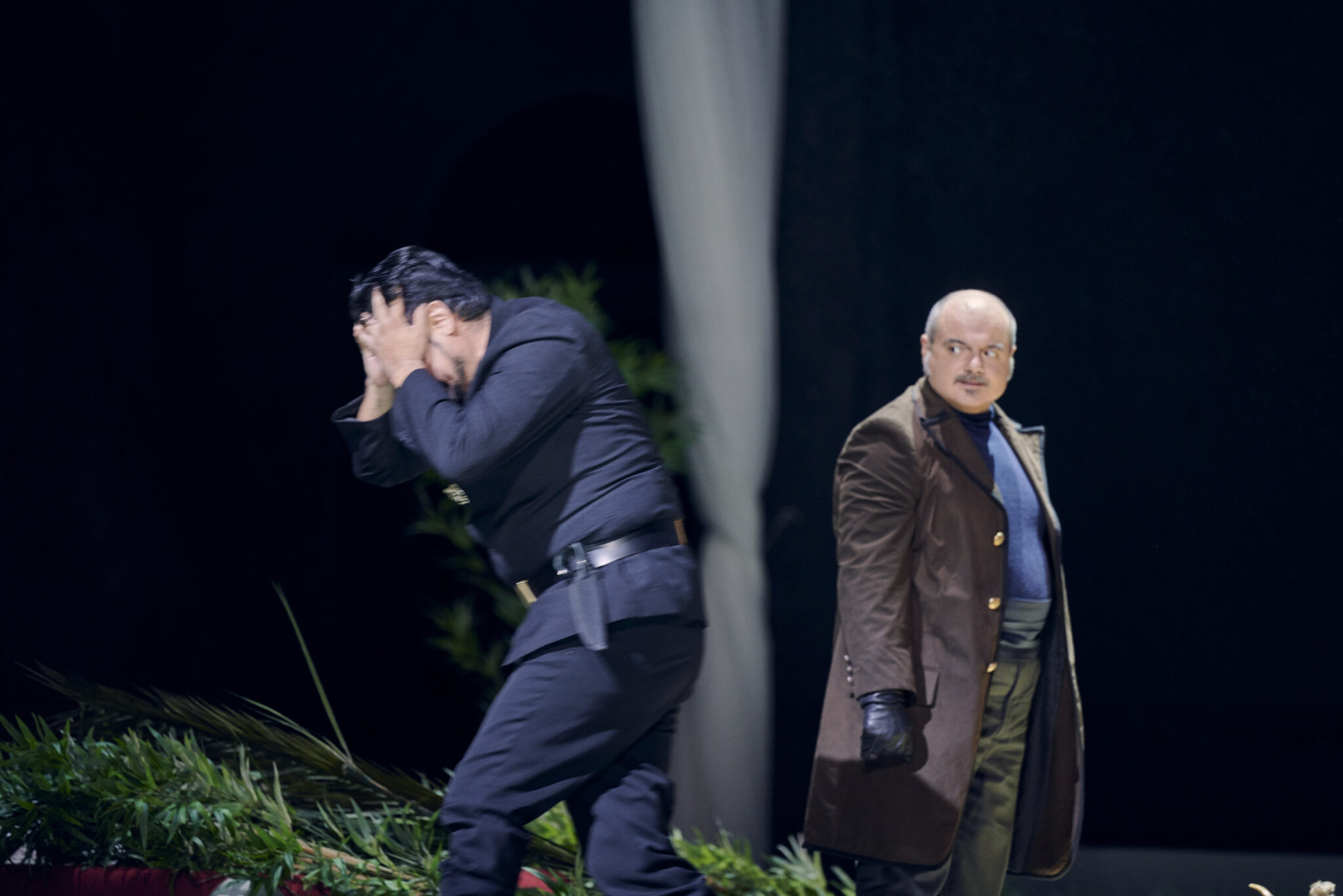 Juan Orozco (Macbeth) in Verdis „MACBETH“ am Theater Freiburg