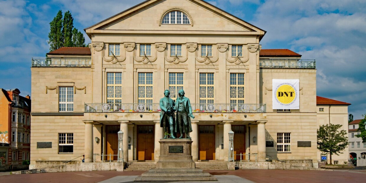 Hält eine besondere Ausgrabung bereit: das Weimarer Nationaltheater
