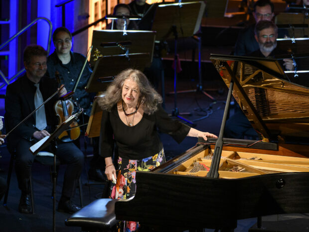 Schon 2020 war Pianistin Martha Argerich zu Gast beim Lausitz Festival