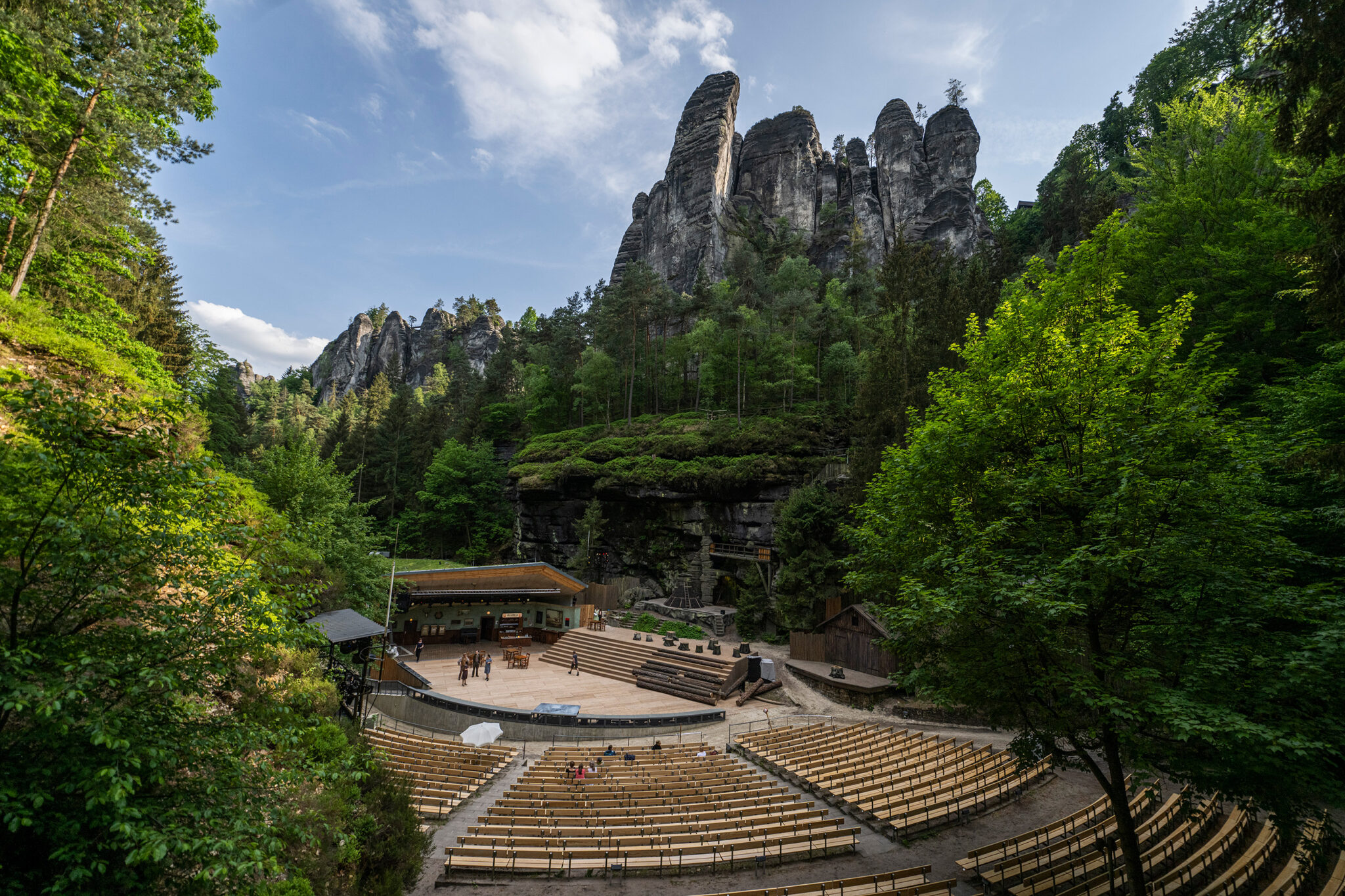 Raum für Naturgewalten: Felsenbühne Rathen