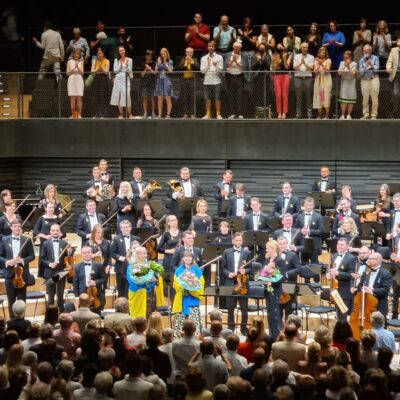 Erste Tournee-Station für das Ukrainian Freedom Orchestra: die Isarphilharmonie München