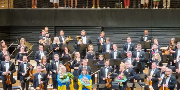 Erste Tournee-Station für das Ukrainian Freedom Orchestra: die Isarphilharmonie München