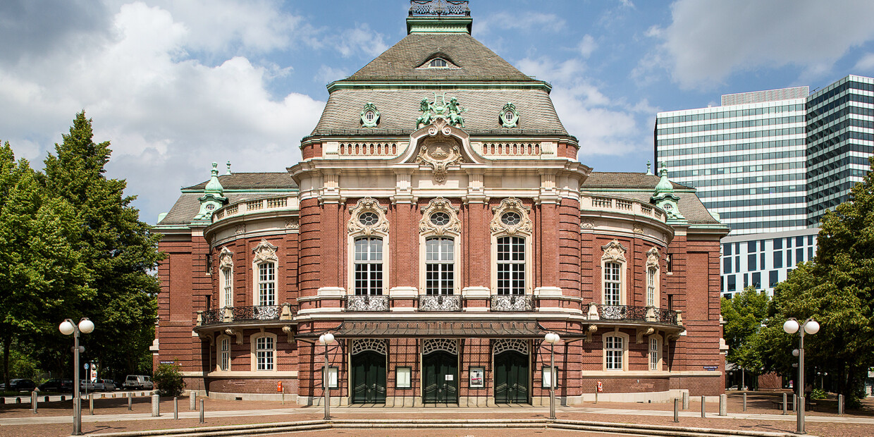 Auch hier wird das Mozart Fest gefeiert: Laeiszhalle