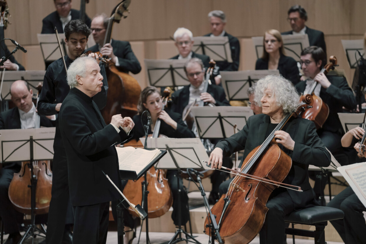 András Schiff und Steven Isserlis beim feierlichen Eröffnungskonzert des Casals Forum am 23. September 2022