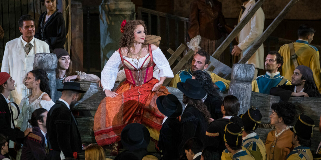 Gibt als Carmen ihr Debüt in der Arena di Verona: Elīna Garanča