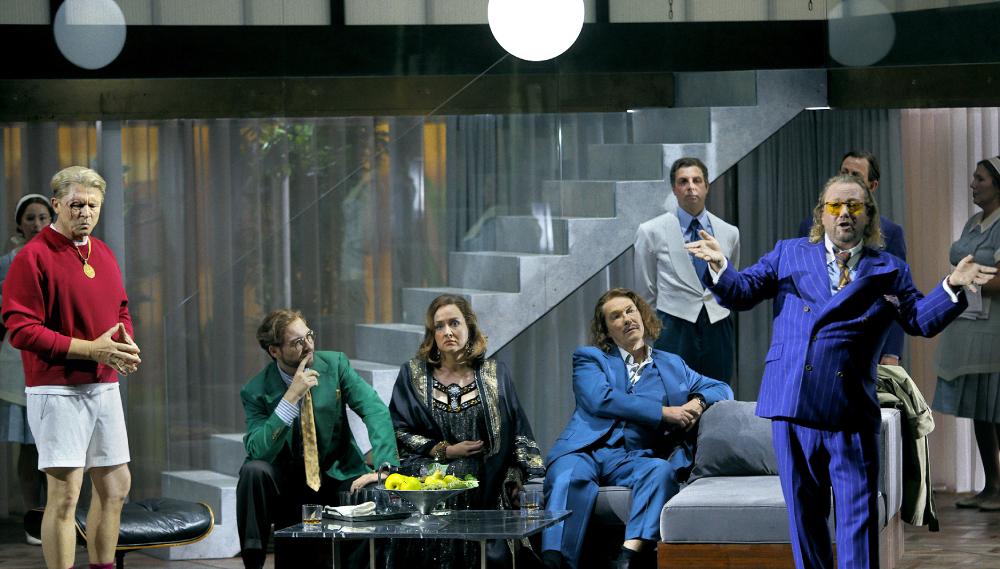 Szenenbild aus „Das Rheingold“ bei den Bayreuther Festspielen 2022