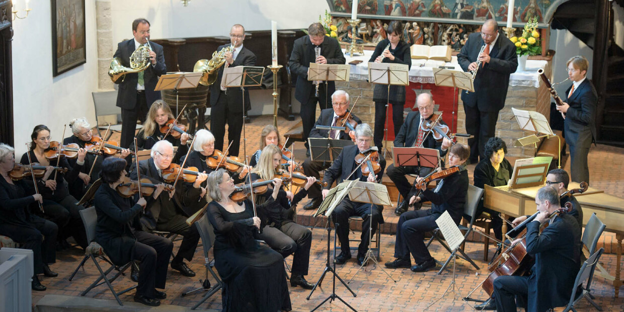 Das Lüneburger Bachorchester ist ein integraler Bestandteil der Bachwoche