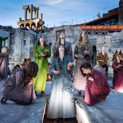Zum dritten Mal in der Festivalgeschichte ist Giuseppe Verdis „Nabucco“ im Steinbruch St. Margarethen zu erleben.