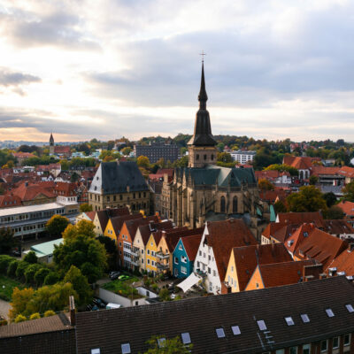 Bergkirche Osnabrück in Stadtansicht