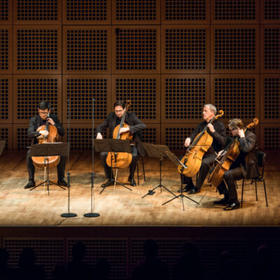 Die sechs Streicher des Cello-Gipfels kennen sich schon aus Studienzeiten