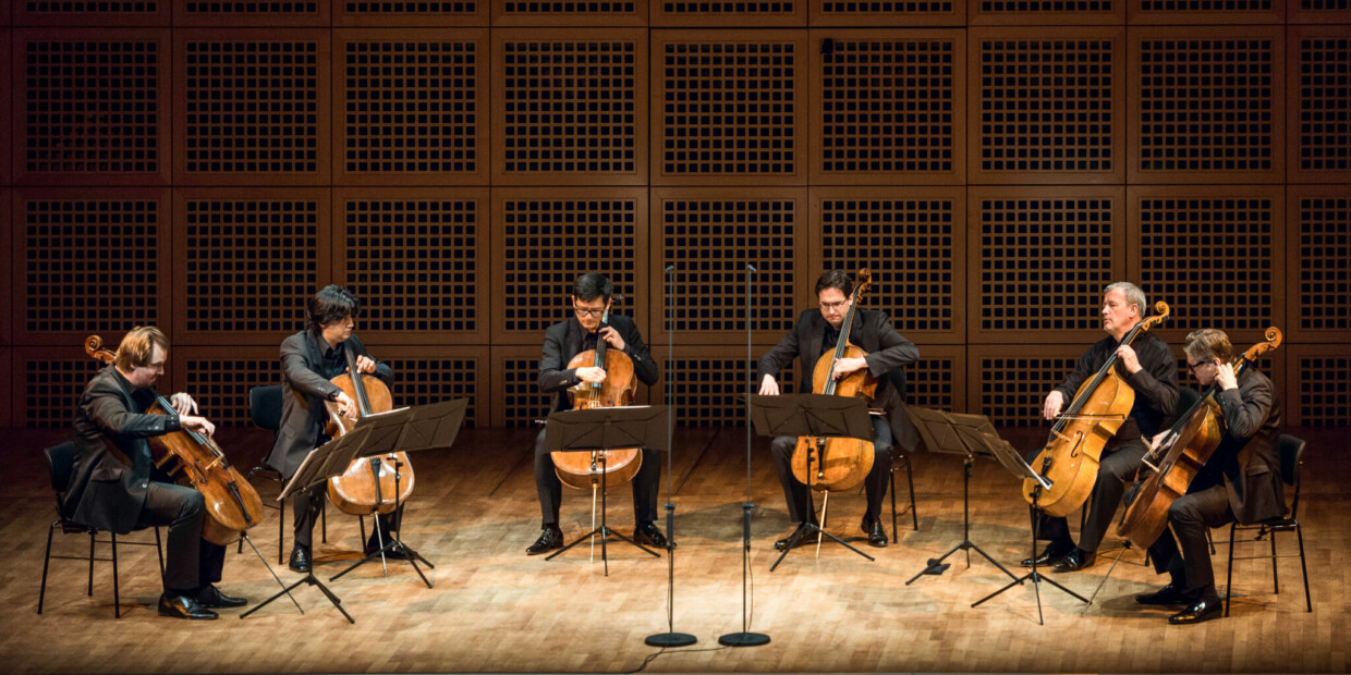 Die sechs Streicher des Cello-Gipfels kennen sich schon aus Studienzeiten